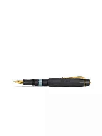 KAWECO | Füllhalter Pioston Sport Al Black/Gold M | 